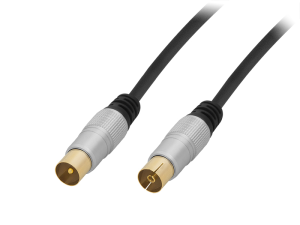 Kabel TV-VIDEO 2,0m, metal