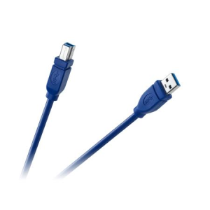 Kabel USB 3.0 wtyk A - wtyk B 1,8m