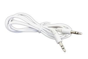 Kabel Jack 3.5 - Jack 3.5, 1,2m biały